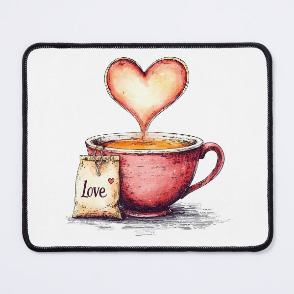 Item preview, Love Tea Valentine's Day designed and sold by LarkspurAndTea.