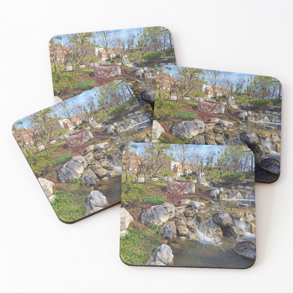Item preview, Trees and pond in Setagaya park spring season,Vienna,Austria designed and sold by goceris.
