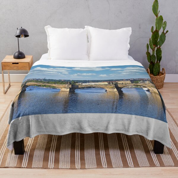 Item preview, Stone Charles bridge over Vltava river in Prague, Czech republic designed and sold by goceris.