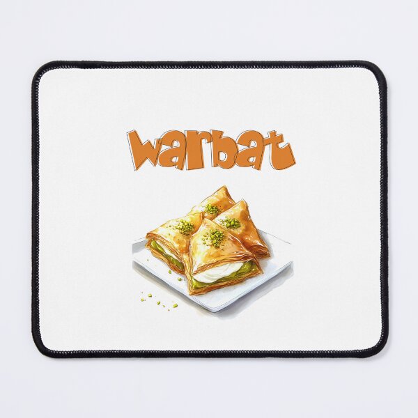 Item preview, Warbat | Indulge in a Sweet, Flaky Adventure: Creamy Custard-Filled Delight- وربات بالقشطة والفستق الحلبي حلويات عربي  designed and sold by FUNqoosh.