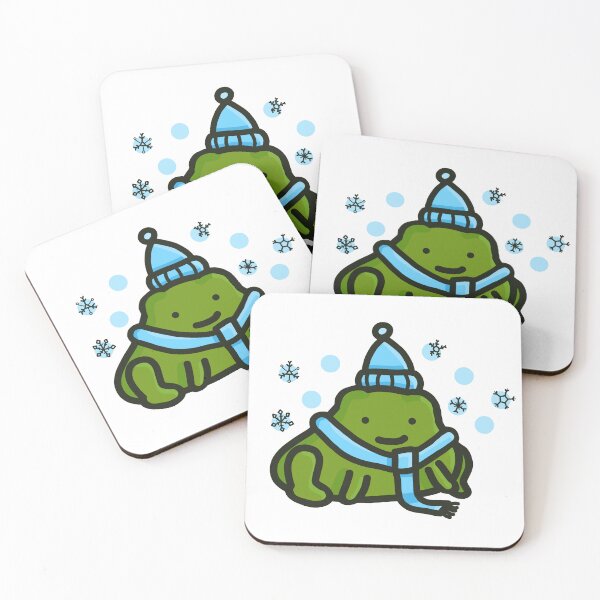 Item preview, Silly snow frog designed and sold by ElderEarth.