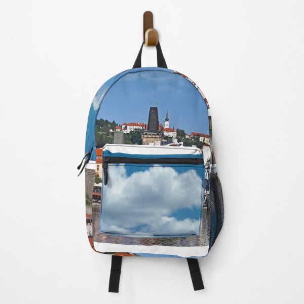 Item preview, Old town Prague Vltava river riverside cityscape, Czech republic designed and sold by goceris.