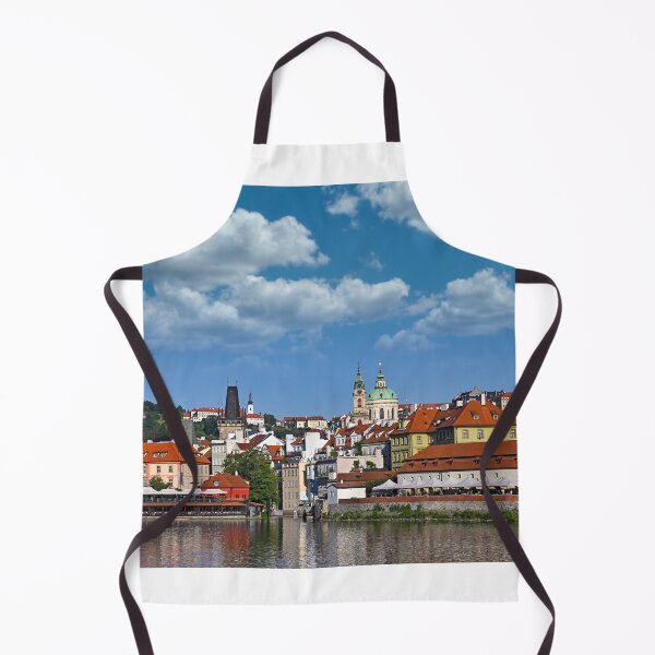 Item preview, Old town Prague Vltava river riverside cityscape, Czech republic designed and sold by goceris.