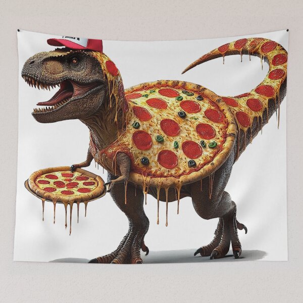 Item preview, Pizza Saurus Gigantus designed and sold by mrf2thed.