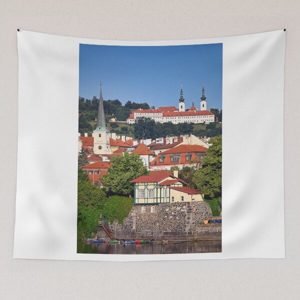 Item preview, Old town Prague Vltava river cityscape, Czech republic designed and sold by goceris.