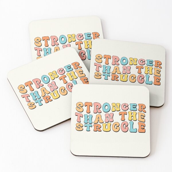 Item preview, Stronger than the struggle designed and sold by LeafPH.