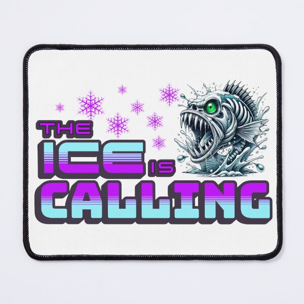 Item preview, The Ice Is Calling - Ice Fishing Design designed and sold by WayoftheWater.