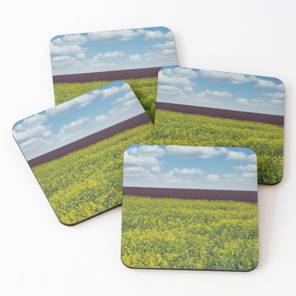 Item preview, Oilseed rape field spring season landscape agriculture designed and sold by goceris.