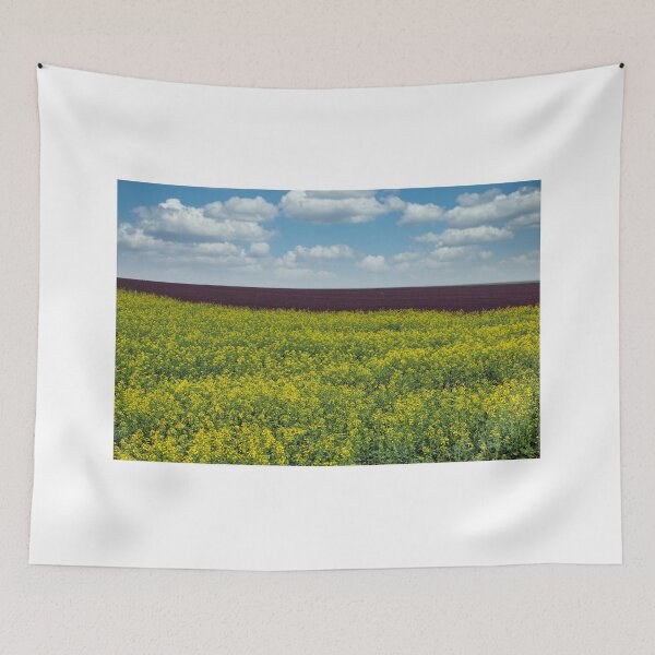 Item preview, Oilseed rape field spring season landscape agriculture designed and sold by goceris.