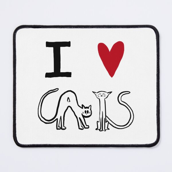 Item preview, I love cats designed and sold by printsbyh.