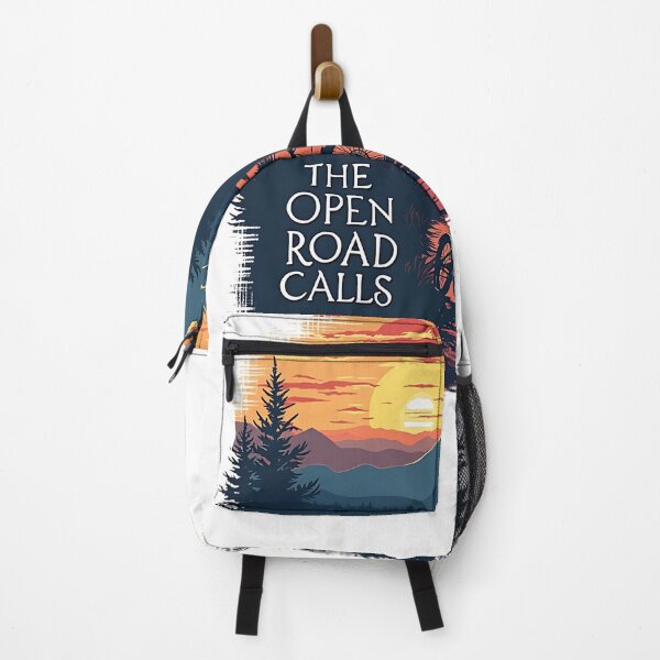 Item preview, The Open Road Calls - Bicycle Adventure Art designed and sold by Taans-Creation.