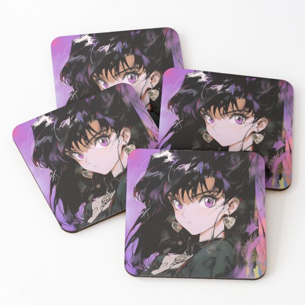 Item preview, Purple Gothic Anime Girl designed and sold by bubblegoth.