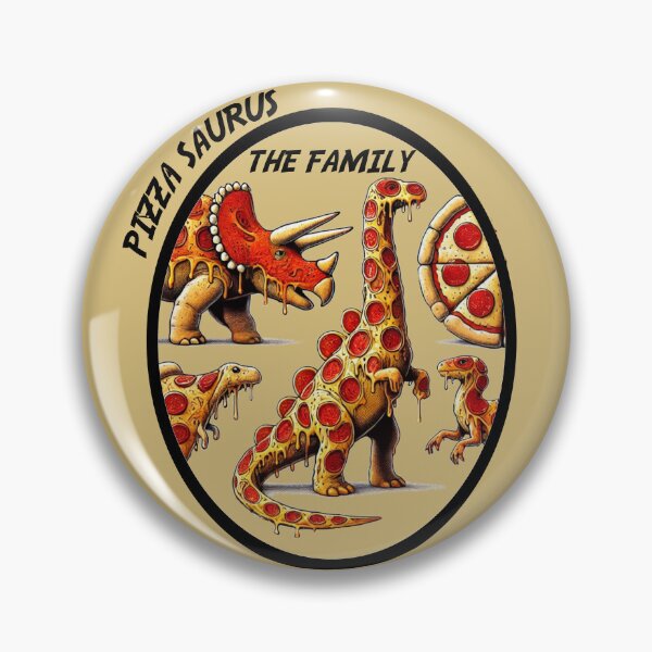 Item preview, Pizza Dinosaur Family designed and sold by mrf2thed.