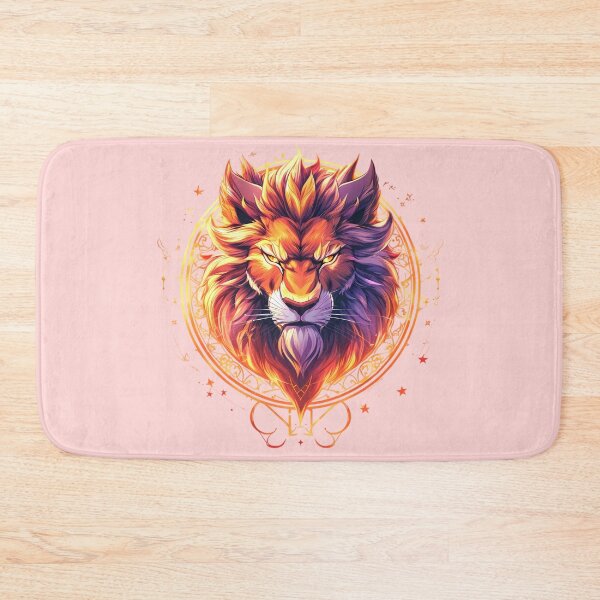 Item preview, Fiery Zodiac Lion – Mystical Cosmic Lyran designed and sold by MystiqSlav.
