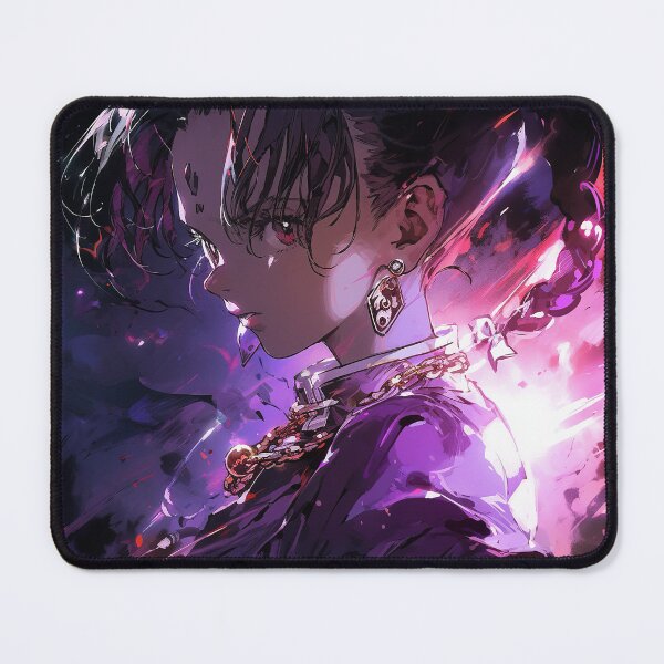 Item preview, Intense Purple Fighter Anime Girl designed and sold by bubblegoth.