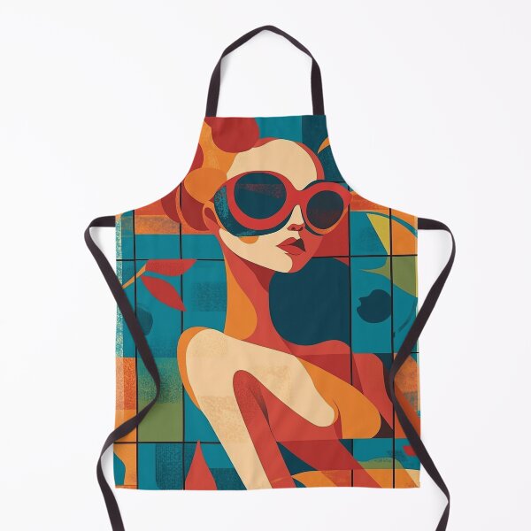 Item preview, "Abstract Chic". Vintage modern female retro design. designed and sold by Shoot-The-Moon.