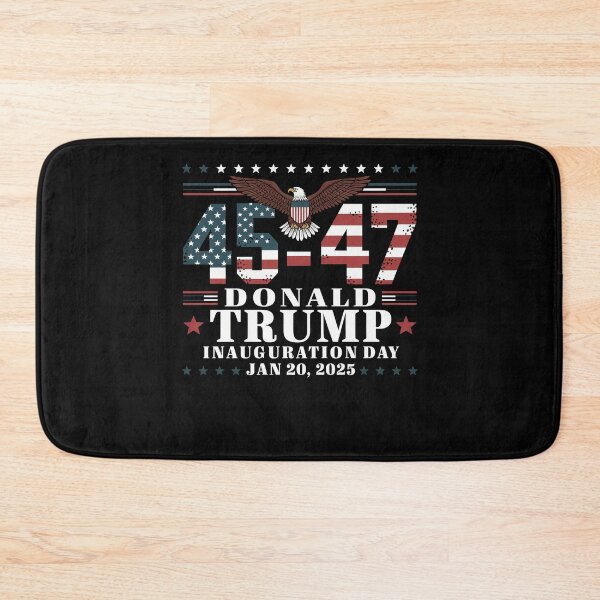 Item preview, Donald Trump 45-47 Inauguration Day 2025 Patriotic designed and sold by PosiMCreations.