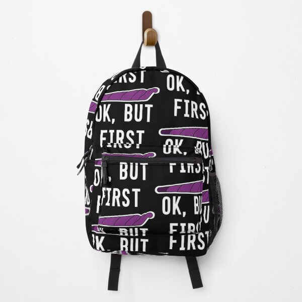 Item preview, OK But First Weed – Funny Joint Design for Chill Vibes designed and sold by Cannaxes Studio.
