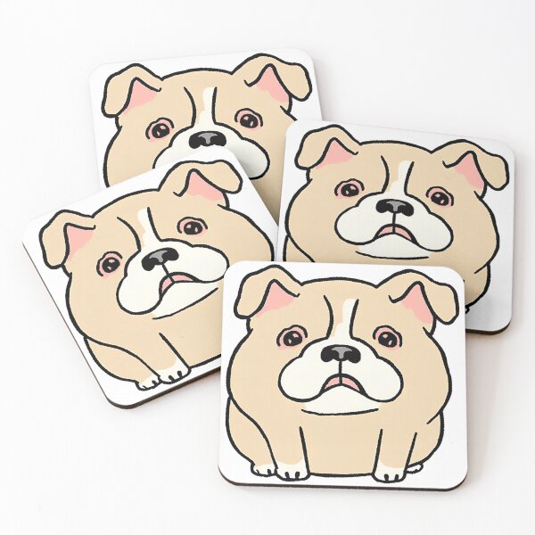 Item preview, Adorable Kawaii English Bulldog designed and sold by CuteAndAesthetic.