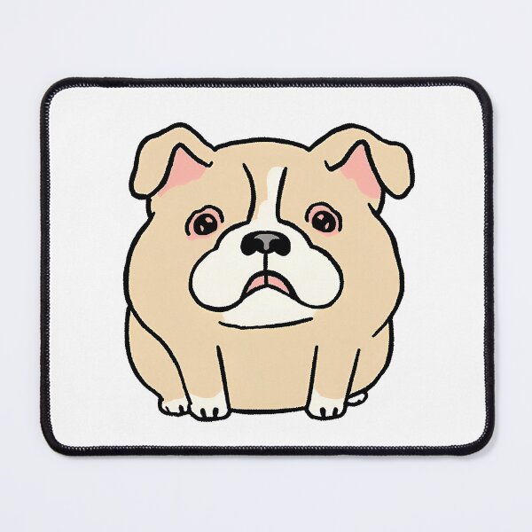 Item preview, Adorable Kawaii English Bulldog designed and sold by CuteAndAesthetic.