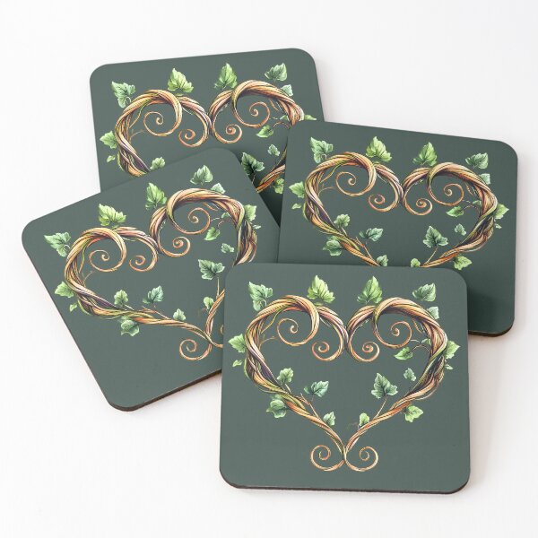 Item preview, Heat-Shaped Vines designed and sold by LarkspurAndTea.