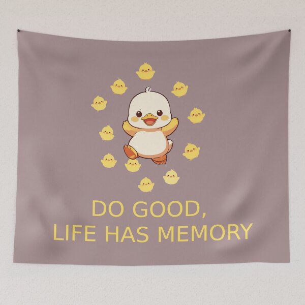 Item preview, DO GOOD, LIFE HAS MEMORY. designed and sold by La Loca.