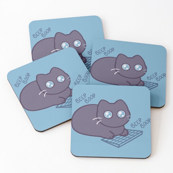 Item preview, Kawaii Keyboard Cat designed and sold by Xiaolan's Art.