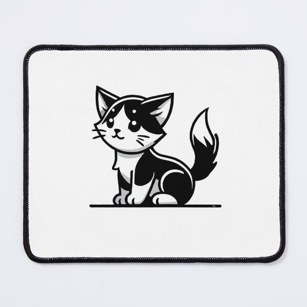 Item preview, Little black and white cat -12 designed and sold by Sen-Design.