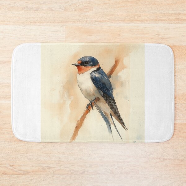 Item preview, Barn Swallow on Branch designed and sold by laurashawart.