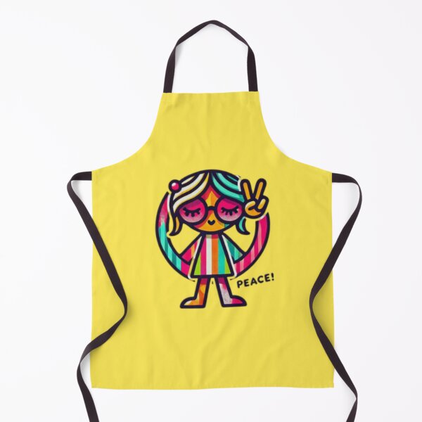 Item preview, PEACE sign Peaceful Girl designed and sold by Shs-Kenya.