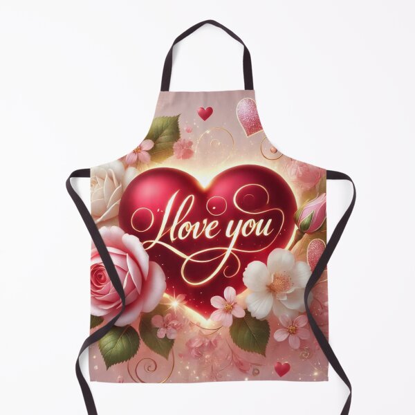 Item preview, Romantic Valentine Heart with 'I Love You designed and sold by RainbowSlide.