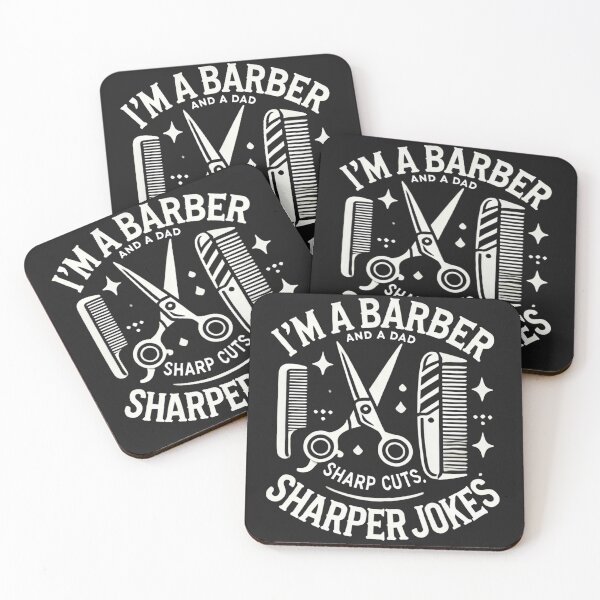 Item preview, Tag "Barber and Dad: Sharp Cuts, Sharper Jokes designed and sold by thenewking.
