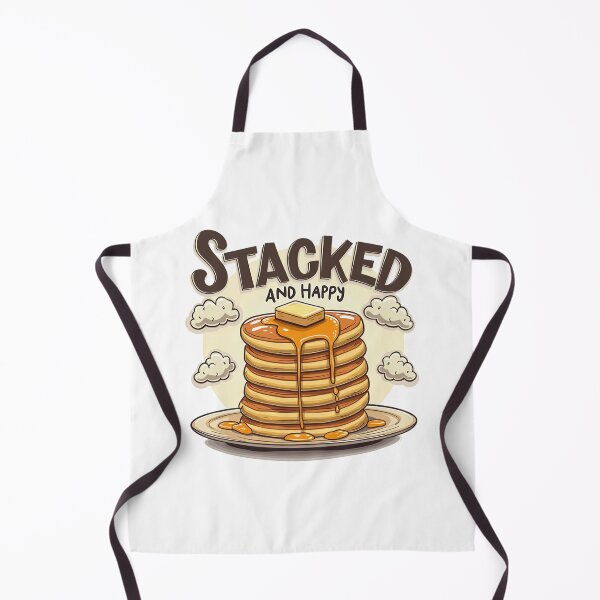 Item preview, Stacked And Happy Pancakes Syrup Delight designed and sold by Blok45.