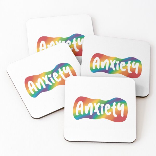 Item preview, Ansiedad arcoiris tonta designed and sold by Skull Fern.