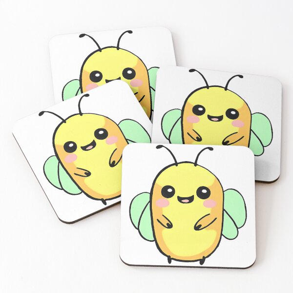 Aperçu de l'œuvre Luciole lumineuse Kawaii – Adorable insecte lumineux créée et vendue par CuteAndAesthetic.