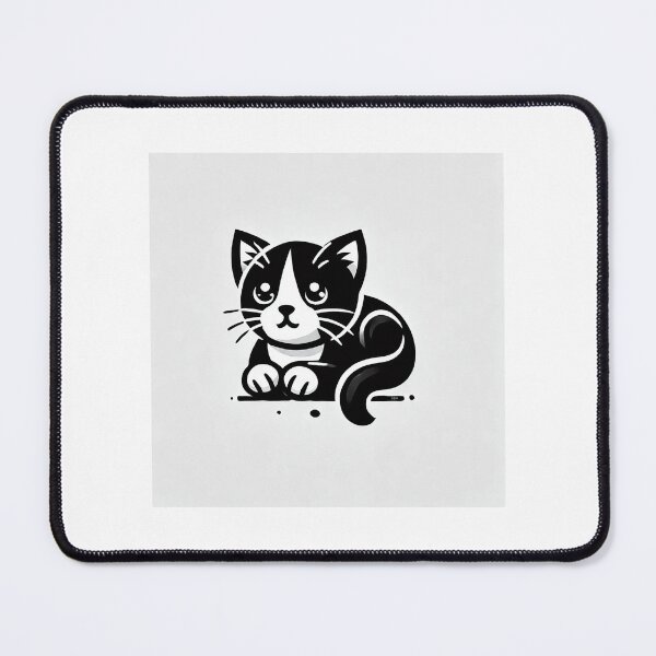 Item preview, Little black and white cat -14 designed and sold by Sen-Design.