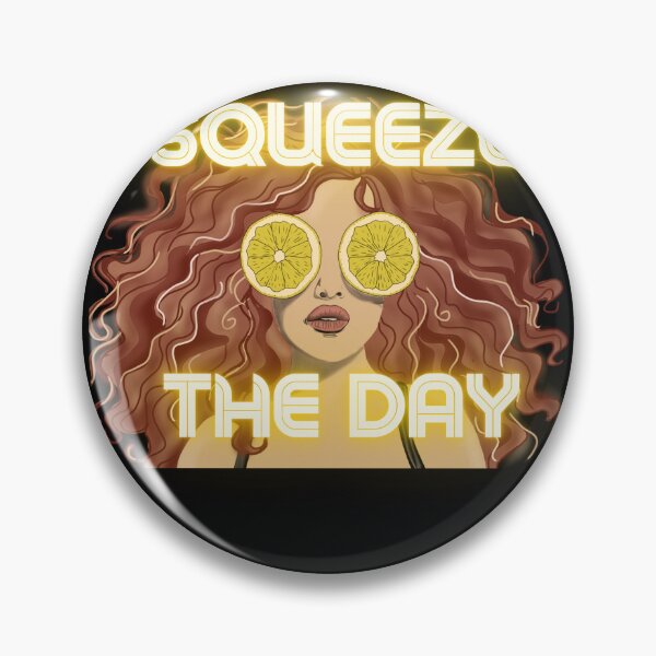 Item preview, SQUEEZE THE DAY - LEMON  designed and sold by Kate Made ART.