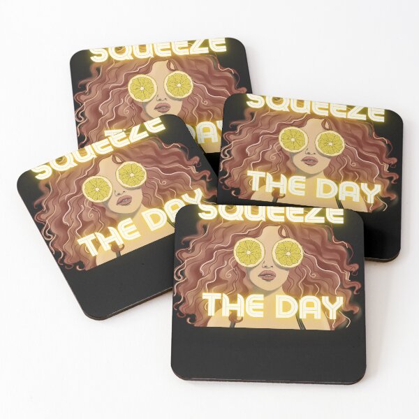 Item preview, SQUEEZE THE DAY - LEMON  designed and sold by Kate Made ART.