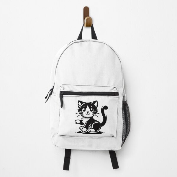 Item preview, Little black and white cat -10 designed and sold by Sen-Design.