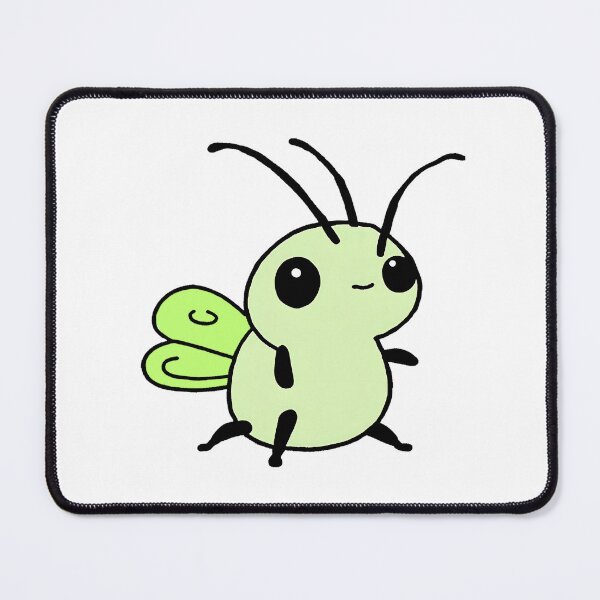 Item preview, Kawaii Grasshopper - Cute Insect designed and sold by CuteAndAesthetic.