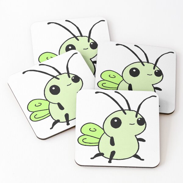 Item preview, Kawaii Grasshopper - Cute Insect designed and sold by CuteAndAesthetic.