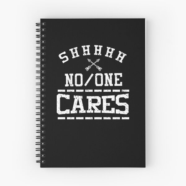 Item preview, No One Cares designed and sold by TomGiantDesigns.
