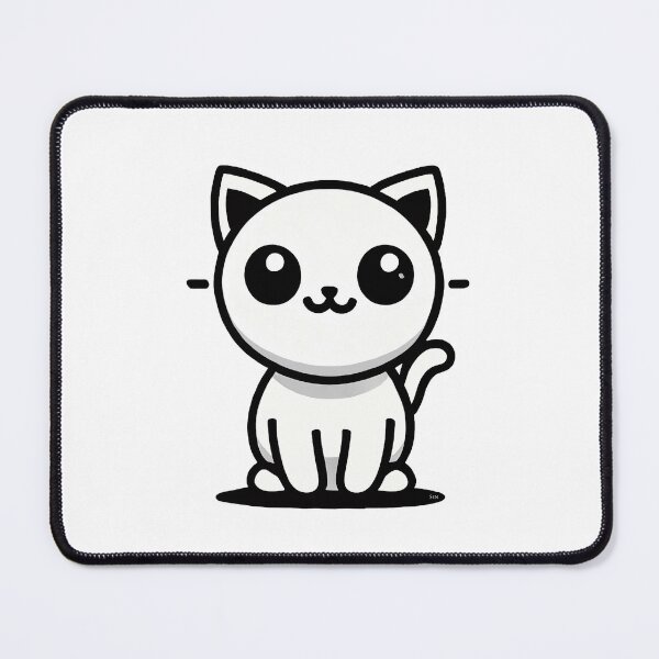 Item preview, Little black and white cat -9 designed and sold by Sen-Design.