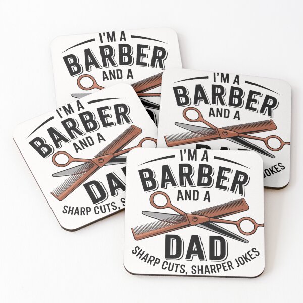 Item preview, Tag "Barber and Dad: Sharp Cuts, Sharper Jokes designed and sold by thenewking.