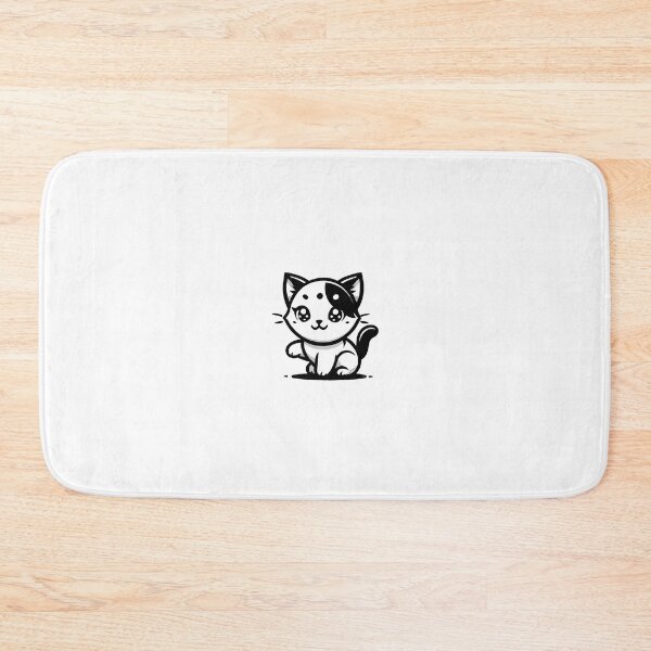Item preview, Little black and white cat -7 designed and sold by Sen-Design.