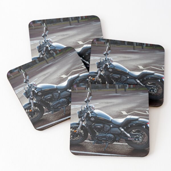 Item preview, Sleek Black Cruiser Motorcycle designed and sold by gedsonsilva.