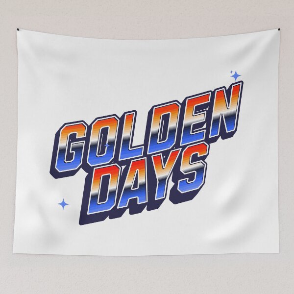 Item preview, Golden Days: 90s Nostalgia Typography designed and sold by CyberWindow.
