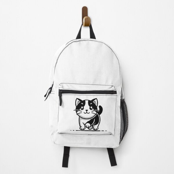 Item preview, Little black and white cat -5 designed and sold by Sen-Design.