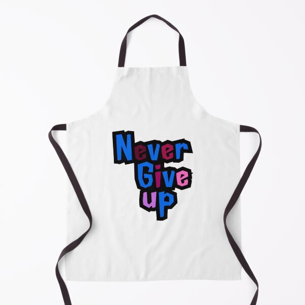 Item preview, Never Give Up - Motivational Blue, Pink & Black Design,funny, gifts, you, designed and sold by Ewelina Niemiec.
