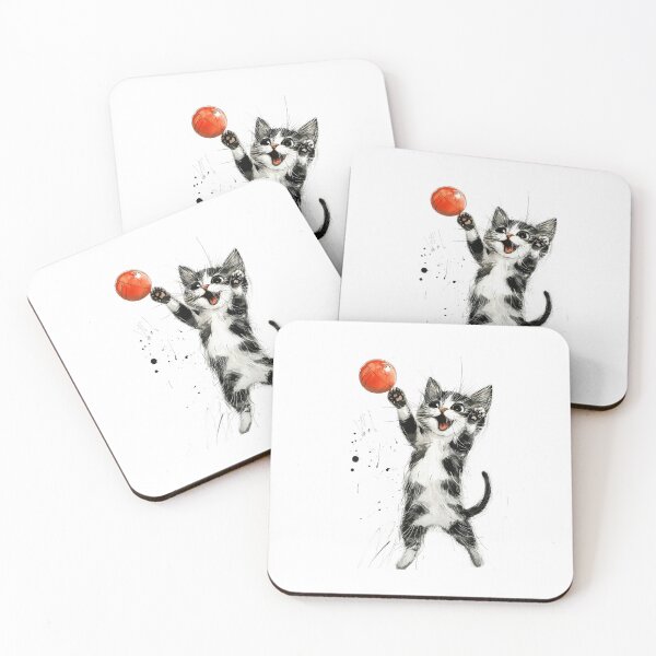 Item preview, Drawing cat animal art #cat #kitty designed and sold by JBJart.